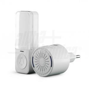 Kit  campanello wireless bianco - db100-01w