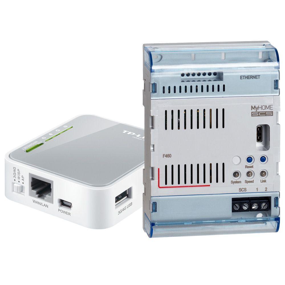  Kit Server F460 + Access Point Bticino per Impianti Domotici - F460KIT 01