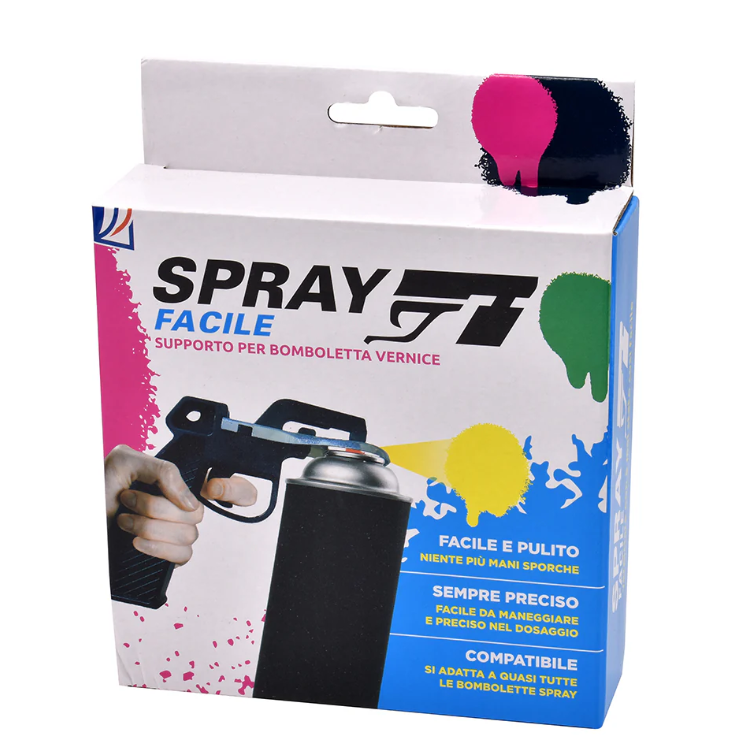 confezione spray facile supporto per bomboletta vernice