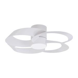 Ventilatore  rose a led 24w 2700-5000k bianco - 8705