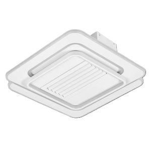 Plafoniera  quadrata con ventilatore 55w - 397677