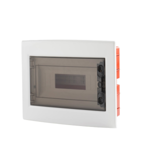 Centralino incasso 12 moduli ip40 porta fumé  rs15007