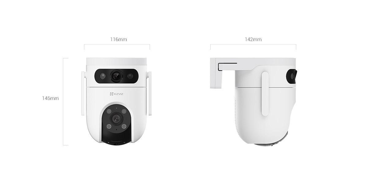 Telecamera di Sorveglianza Ezviz a Doppia Ottica 5+5MP - 303103044 01