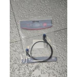 Cavo intracom utp 6a angolo 90°nero 0,5m - 621499