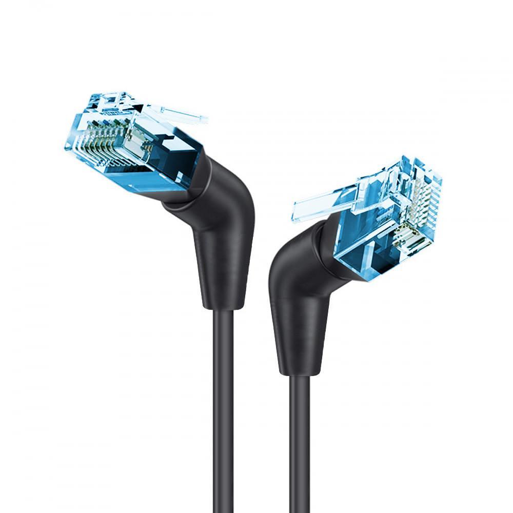 techly cavo utp 6a angolo 90°nero 2m - 621529 - foto 2