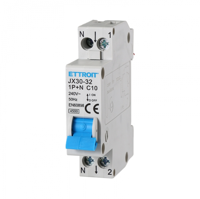 interruttore magnetotermico 1p n 10a 220 240v direct cctv interruttore magnetotermico 1p n 10a 4 5ka direct cctv