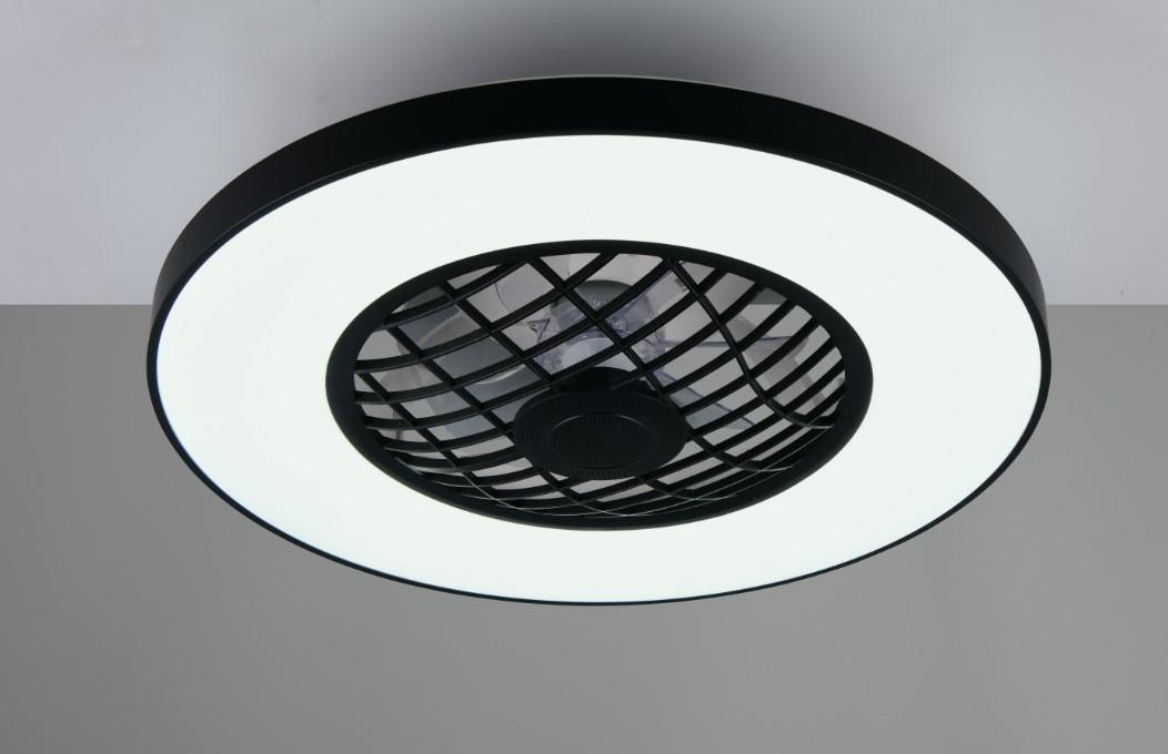 Plafoniera LED Trio Lighting con Ventilatore Integrato e Telecomando - R64462102 01