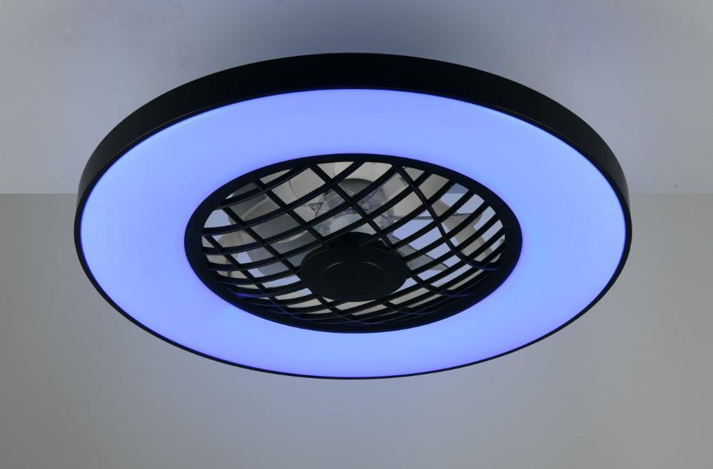 Plafoniera LED Trio Lighting con Ventilatore Integrato e Telecomando - R64462102 02