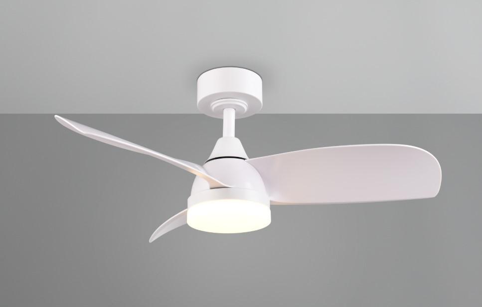 Ventilatore da SoffittoTRIO Lighting ELSINKI con LED Integrato e Telecomando -  R62732131  01
