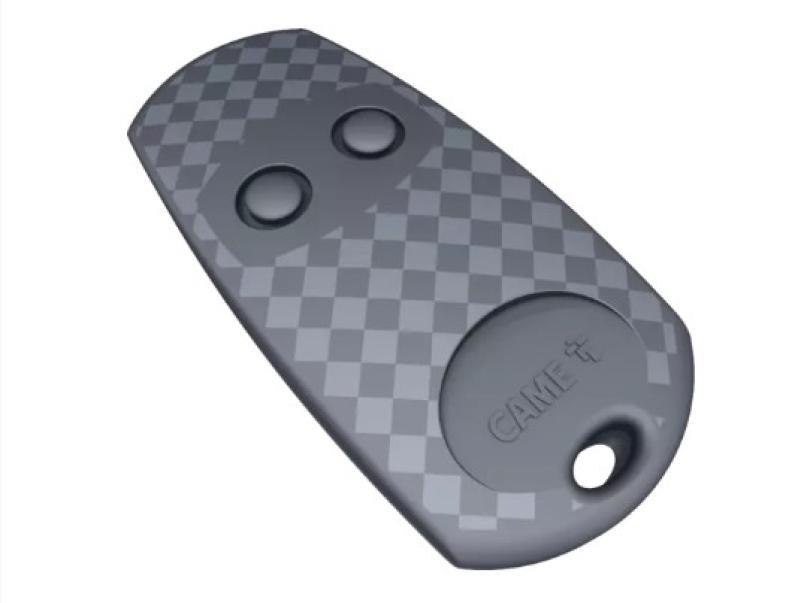 Telecomando radiocomando Came TOP 432EE due tasti colore grigio
