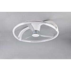 Stockholm plafoniera ventilatore 37w bianco - r64262131