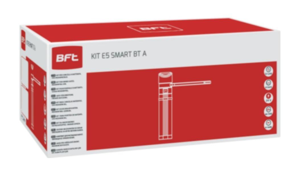 Kit Automazione Cancello BFT a Battente Doppio E5 BT A18 THALIA BT A80 - 2618140 01