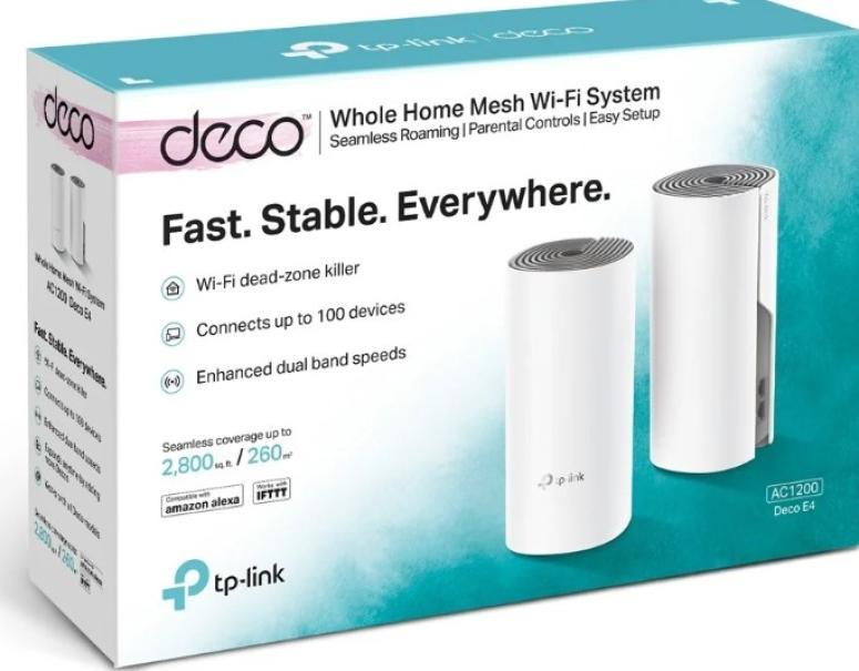 Sistema Wi-Fi Tp-link Deco Mesh Dual Band per Casa e Ufficio -DECOE4 03