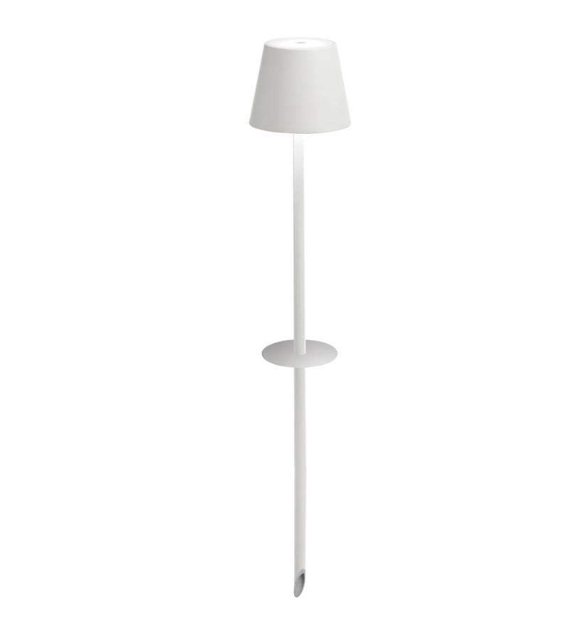 Poldina Terra Zafferano con Picchetto da Esterno Ricaricabile LED-  LD0682B3 03