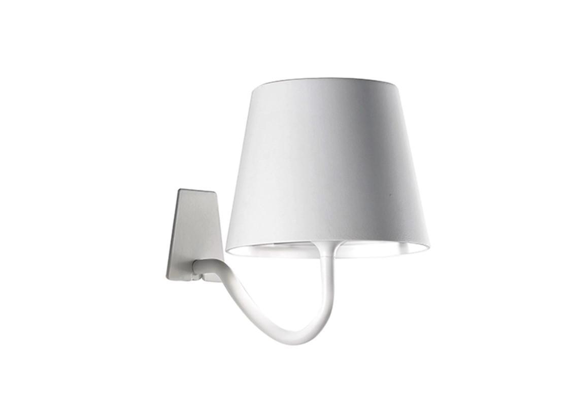 Poldina Zafferano LED Ricaricabile da Parete u00d8 110x140x157mm - LD0688B3 01