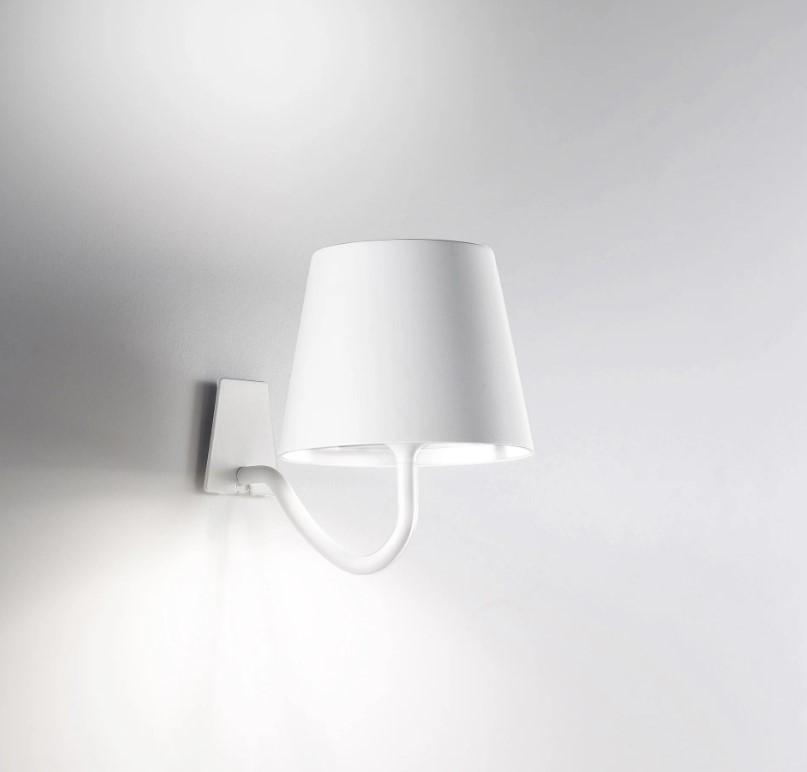 Poldina Zafferano LED Ricaricabile da Parete u00d8 110x140x157mm - LD0688B3 02