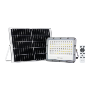 Proiettore led  ad energia solare luce naturale 4000k 800lm - srsol-1009040
