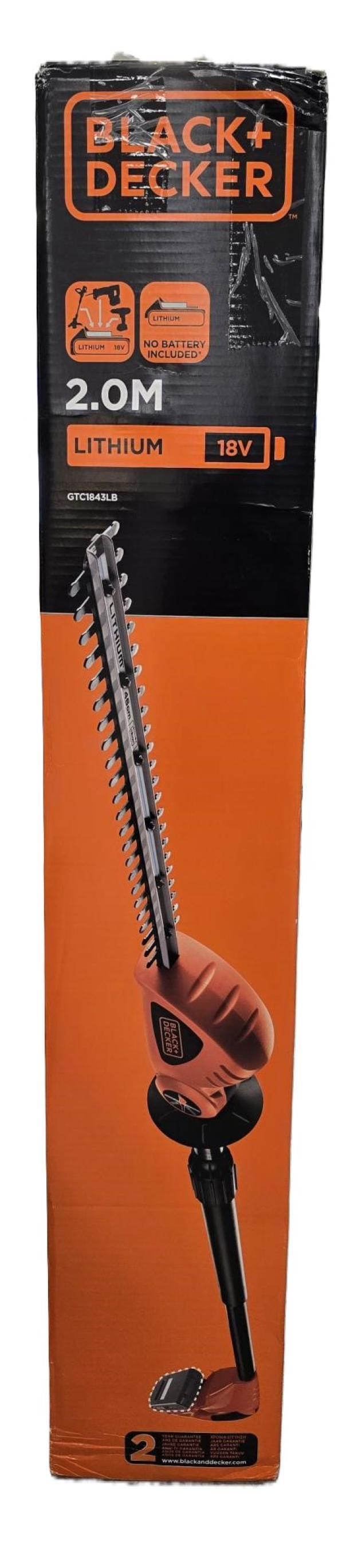 TAGLIASIEPI BLACK & DECKER A TESTA ORIENTABILE - GTC1843LB-QW/V