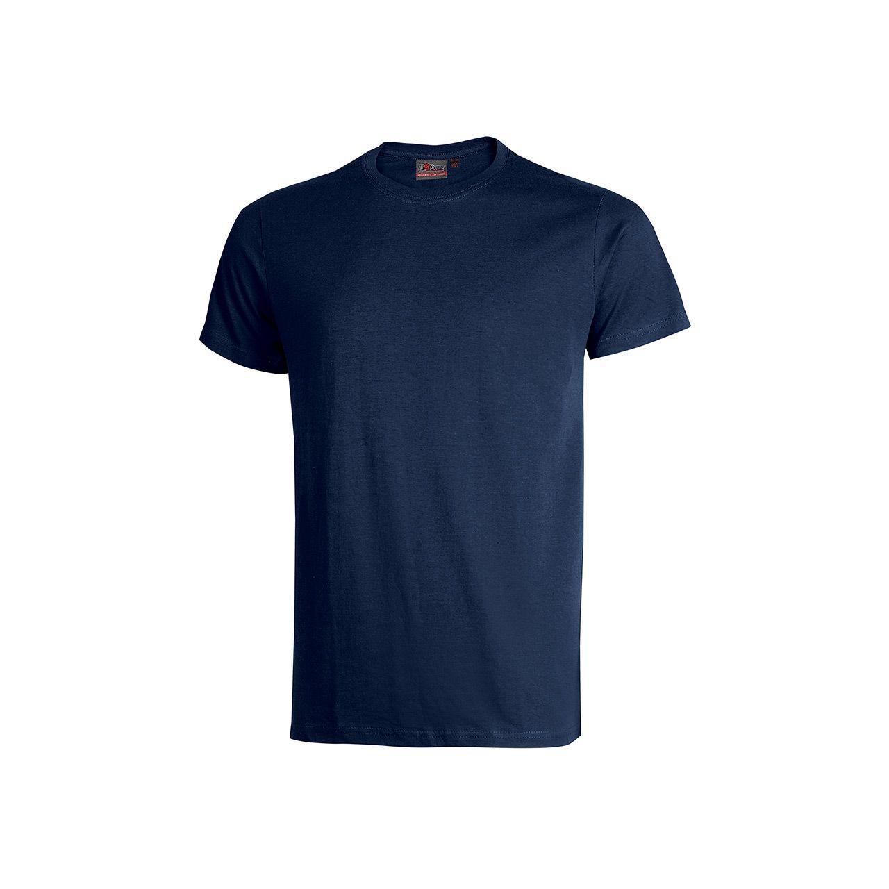 t shirt uomo cotone deep blue xl u group indossata su sfondo bianco