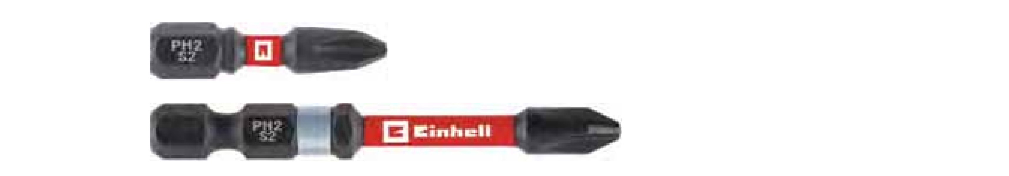 Bits doppia zona torsione 30mm PH2 Einhell per avvitatori e utensili elettrici