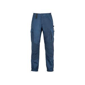 Pantalone cargo elasticizzato deep blue  taglia m fu343db/m resistente