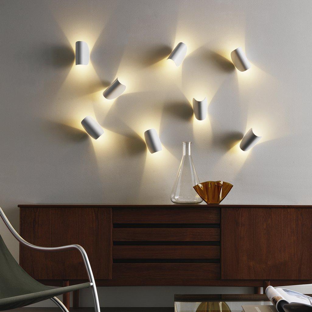 Applique Fontanarte IO LED Dimmerabile Bianca da Parete - F449045200BILE  03