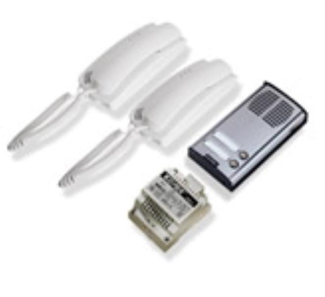 KIT CITOFONICO BIFAMILIARE SOUND SYSTEM INTERPHONE - 62KF/2