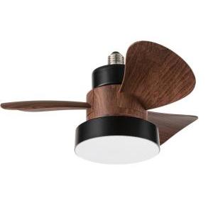 Ventilatore da soffitto  led attacco e27 - 7208 n ct