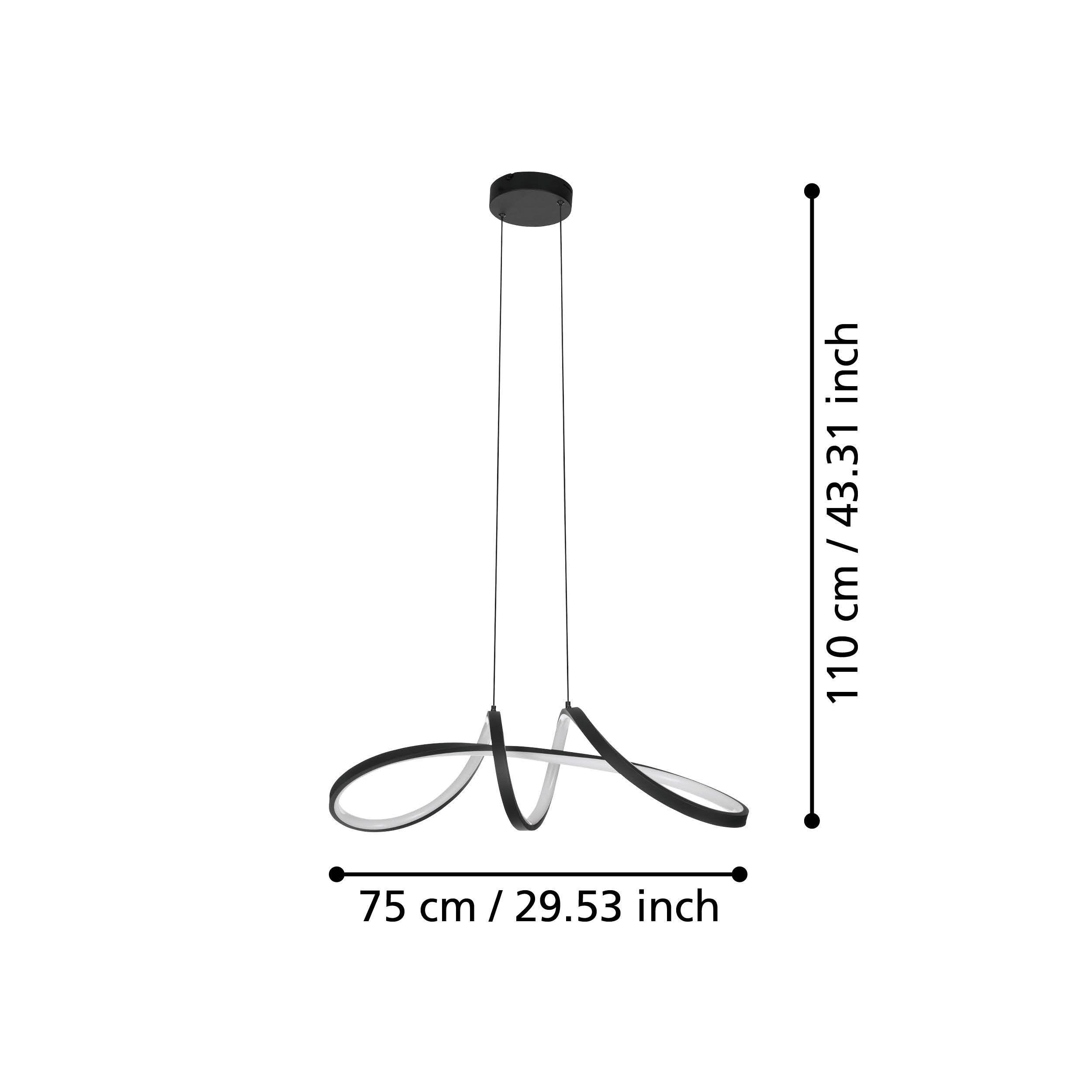 Lampada a Sospensione Eglo CALAROSSA-Z LED Smart 2500 Lumen - 901159 02