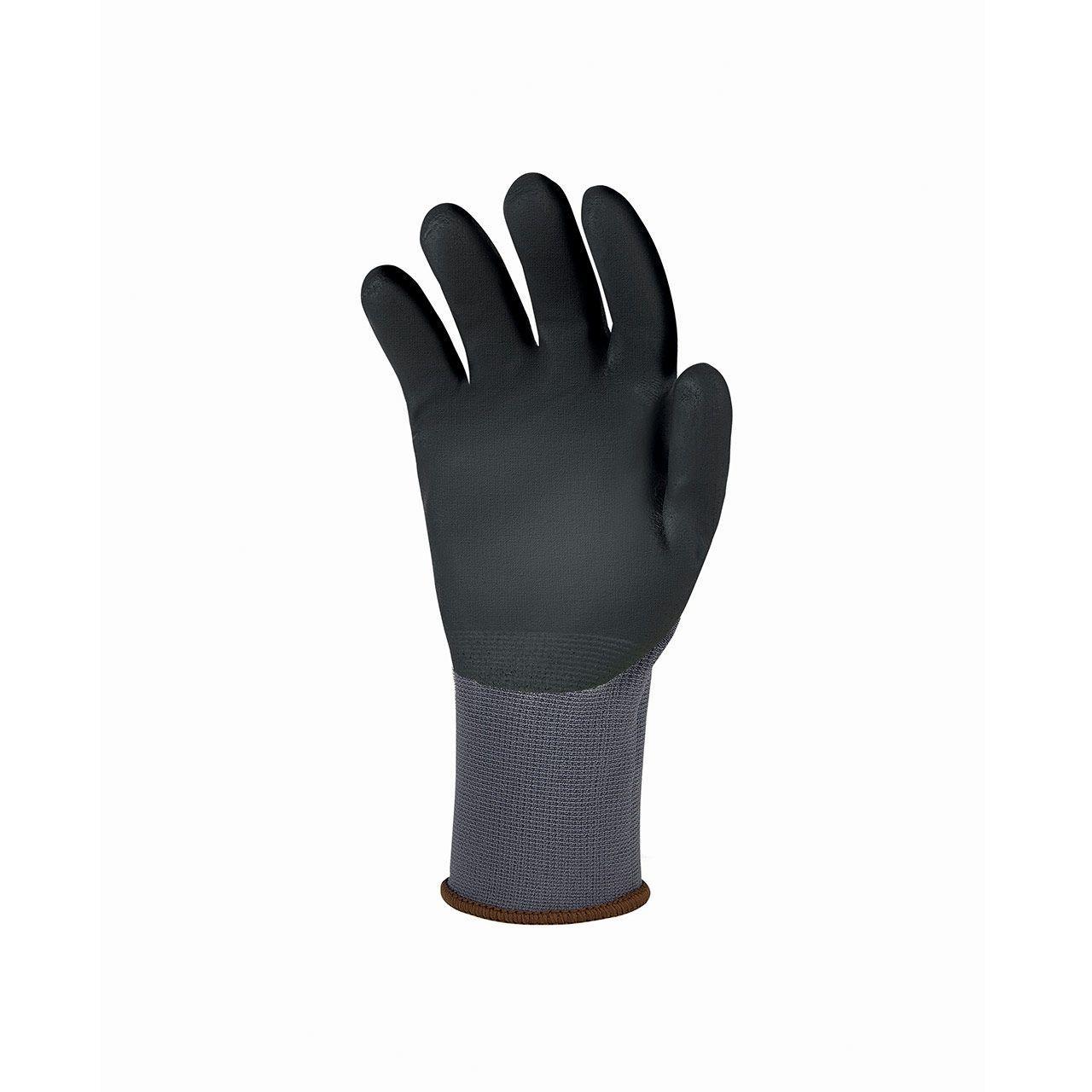 guanto da lavoro rivestito in nitrile schiena mano colore grigio scuro U Group