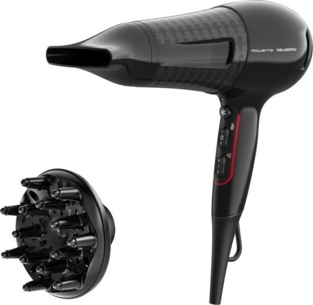 Asciugacapelli Powerline Rowenta 2300W con Tecnologia Ionic Booster e Thermo Control - CV591L 01