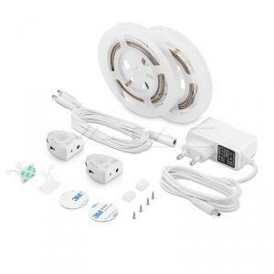 Kit striscia led con sensore di movimento 6w 1,2 metri luce calda 3000k vt-8068 2550