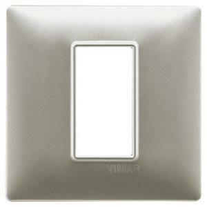 Plana placca 1 modulo nichel opaco 14641.21