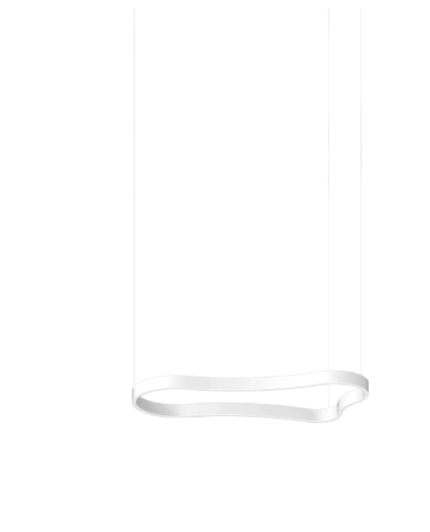 Lampada sospesa LED bianca design moderno Ideal Lux emissione diretta