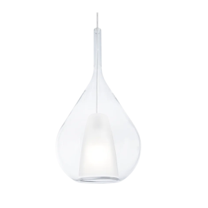 Lampada a sospensione e27 trasparente interno  359793