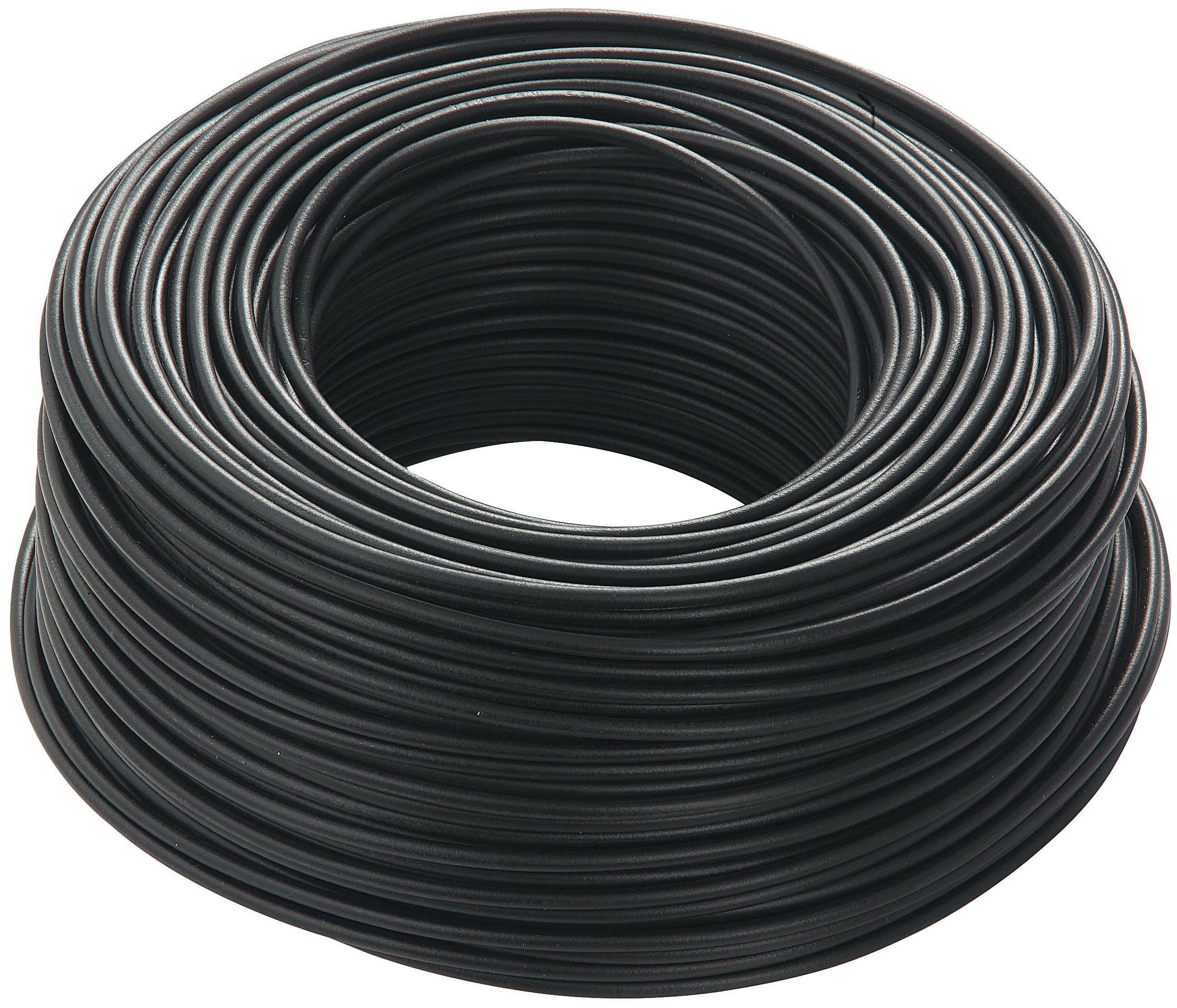 cavi cavi al metro cavo unipolare cordina fs17 nero sezione 1x25mmq n07v-k1x25ne fs17-1x25ne - foto 1