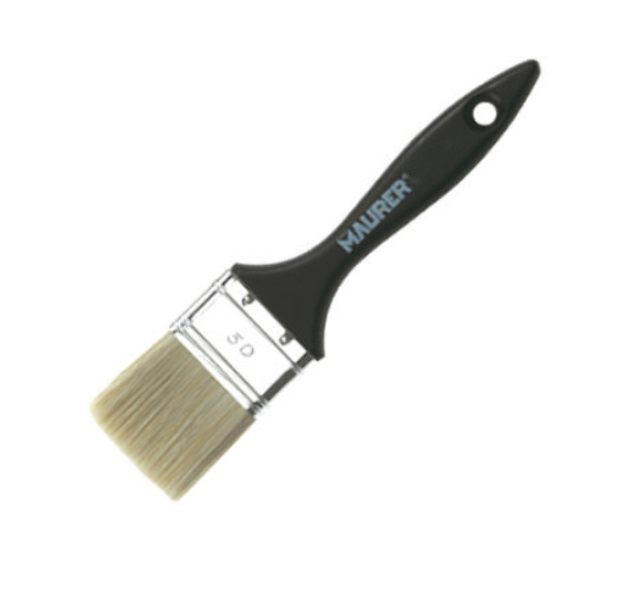 pennellessa 40 mm setole bionde manico nero