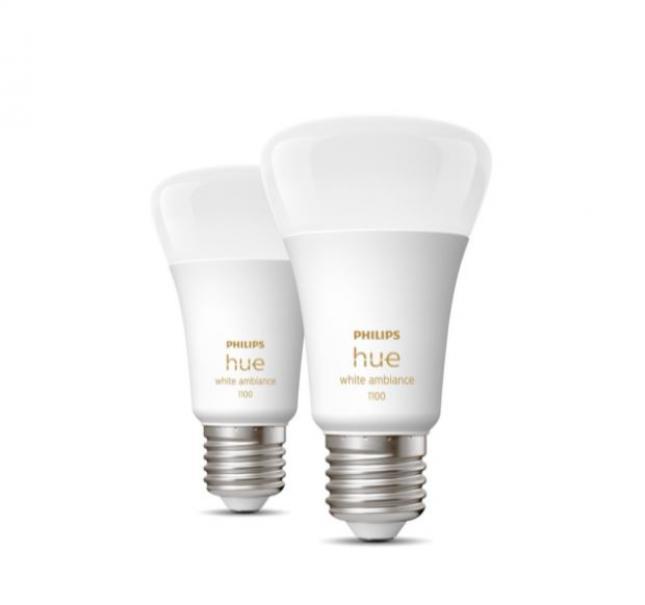 2 Lampadine Smart Philips Hue White Ambiance - 29125600/V 03