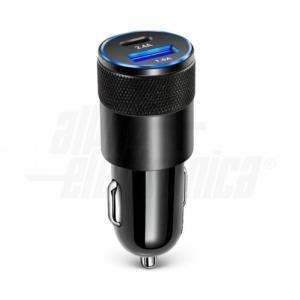 Caricatore auto usb  da presa accendisigari 12/24v - kr115