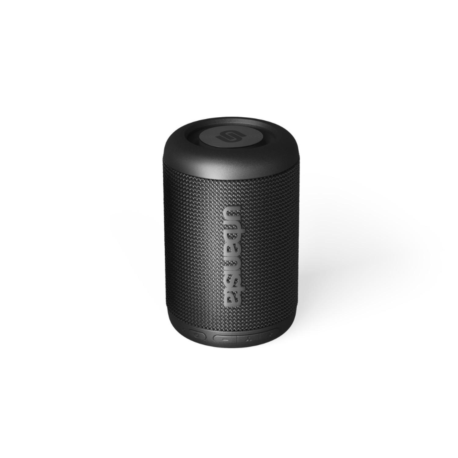 vista superiore altoparlante bluetooth portatile nero Memphis da 5 watt