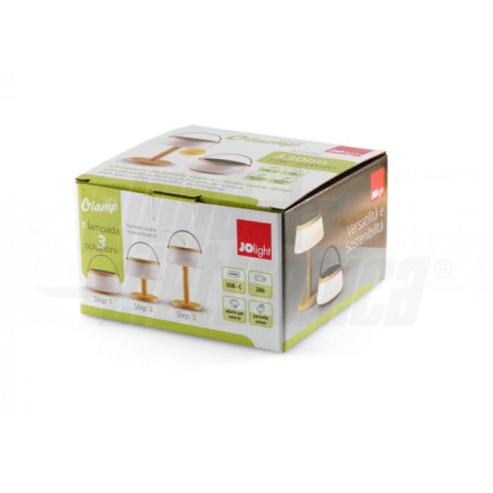 Lampada Solare Alpha elettronica 3in1 LED 2700K - JO453G 02