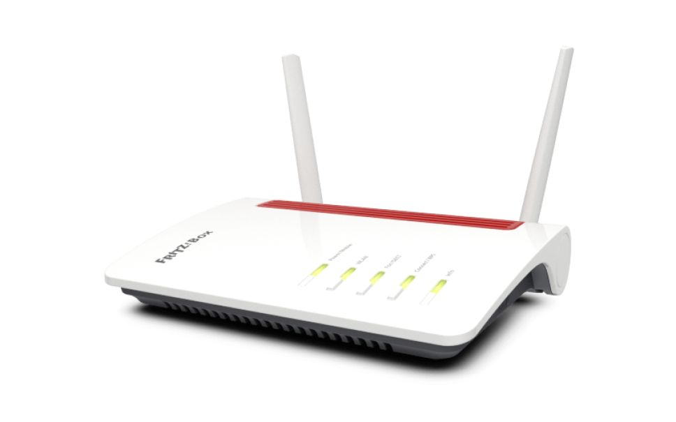 Router 4G LTE fRITZ BOX 6850 Dual-Band Wi-Fi 5 con 4 Porte Gigabit - 20002926 01