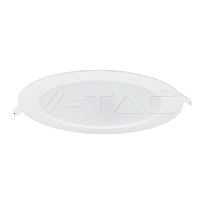 Mini Pannello LED V-TAC 6W Rotondo da Incasso 4000K VT-61006 - 78591 01