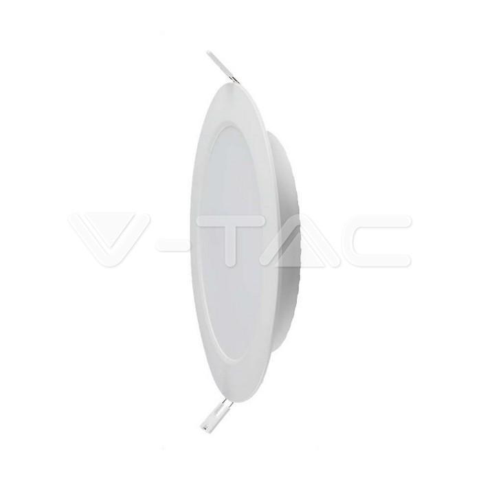 Mini Pannello LED V-TAC 6W Rotondo da Incasso 4000K VT-61006 - 78591 05
