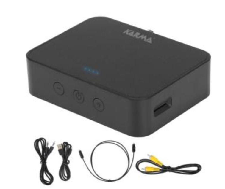 Trasmettitore Audio Karma Italiana Bluetooth 5.0 con Jack 3.5mm - BLT T1C 01