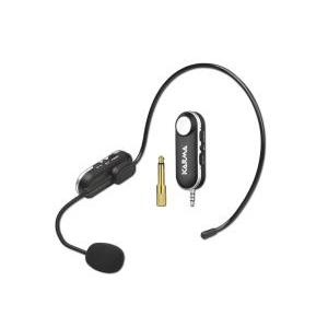 Radiomicrofono archetto uhf master 25 ricaricabile karma