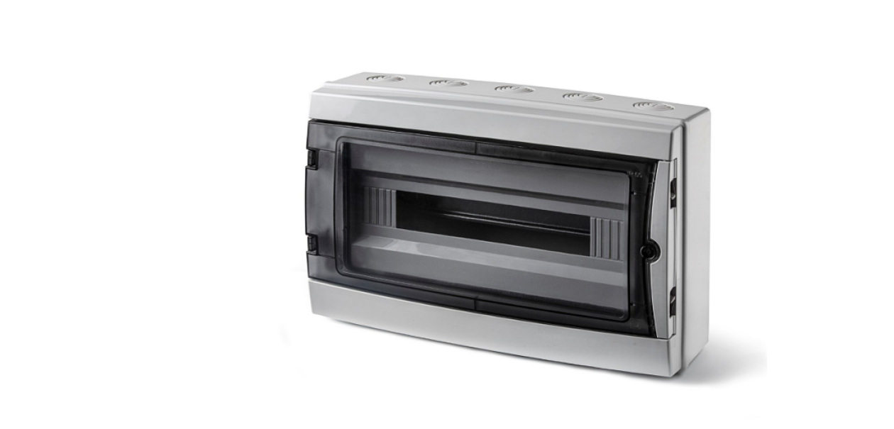 centralino da esterno 18 moduli ip65 rosi rs3918 t per impianti elettrici