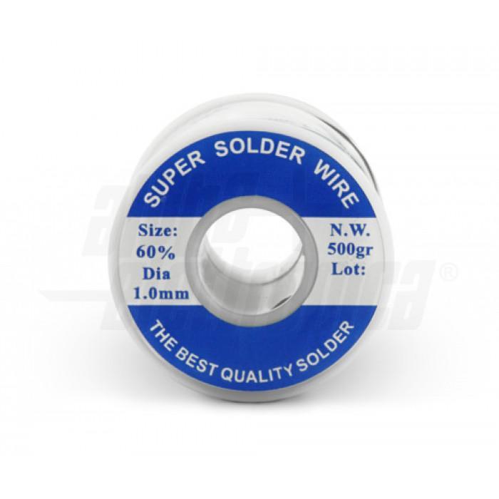 bobina stagno in rocca sn60 pb40 diametro 1mm 500g