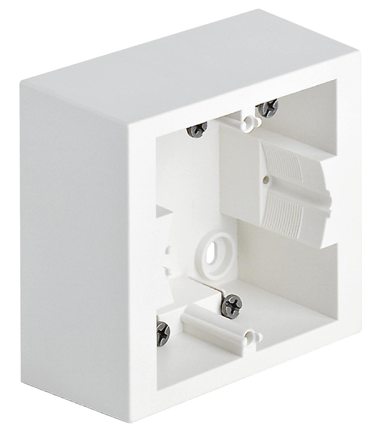 Scatola da Parete Vimar 1-2 Moduli Bianco per Serie Eikon - 09971.01 01