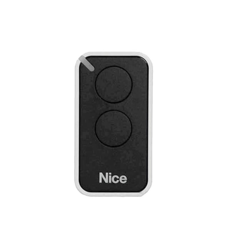 Telecomando Nice 2 Canali 433,92 MHz Rolling Code per Automazioni - INTI2 01